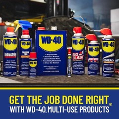 WD-40 Original Formula, Multi-Use Product with Smart Straw Sprays 2 Ways,6-Pack
