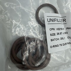 Unifiller V0215-10 O-RING FOOD SERVICE 215 10PK