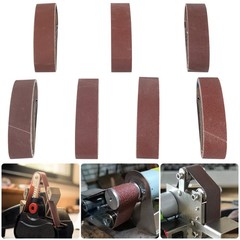 35x 1.18×13″ Sanding Belts 80-1000Grit Air File Belt Sander Sandpaper for Metal