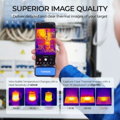 Topdon TC001 Plus Thermal Camera for Android, 256 x 192 IR High Resolution