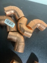 55 – NIBCO LEE EPC MUELLER 1″ COPPER FITTINGS SWEAT SOLDER. MADE IN USA