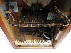 Vintage Western Electric Wire Chief Wood Telephone Test Board Panel Set