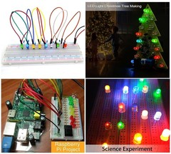 120 Pcs California JOS 5mm LED Light Diodes, LED Circuit Assorted Kit for