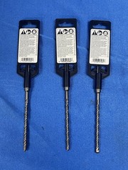 Bosch HC2041 Bulldog 1/4 in x 6 in SDS-Plus Masonry Bit 3Pk New Open Box