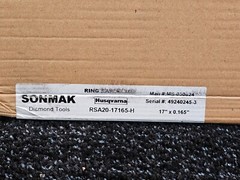 Sonmak RSA20-17165-H 17″ x .165″ Turbo Ring Saw Blade – Fits Husqvarna