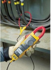 Fluke 381 Clamp Meter, Backlit LCD, 999.9 A A, 1.4 in (36 mm) Jaw Capacity