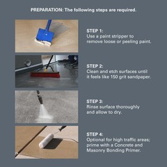 KILZ 1-Part Epoxy Acrylic Concrete & Garage Floor Paint, Silver Gray, Satin, …