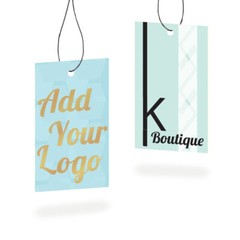 2″ x 3.5″ Custom Printed Clothing Tags ~ Hang Tags ~ Custom Tags ~ Business tag