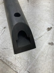 30” Rubber Bumper Dock w/ 45 Degree Angle On Ends 20510672 (New Old Stock)