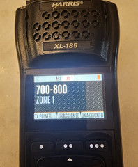Harris XL-185 P Two Way Radio 700/800 Two Way Radio XS-PPS1M P25 PHASE II – READ