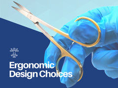Scissors 4.5″ LaGrange Gold Plated Handle with Tungsten Carbide Inserts ARTMAN