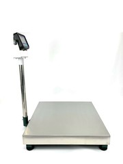 100 lb x .002 lb Digital Floor 24″x24″ Bench Scale Platform 50 kg x .009 kg