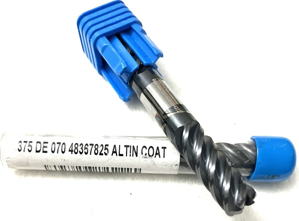 ARCH 3/8″ 5FL Corner Radius End Mill .070R Double End Solid Carbide AlTiN