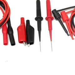 AIdeTek teat leads for FLUKE EXTECH multimeter Electronic Test Lead Kit TLP20155