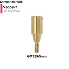 Overdenture Locator Abutment 1-6.0mm GH Male Cap Inserts For NEODENT GRAND MORSE