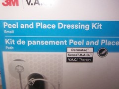 Lot of 5x NEW 3M V.A.C. Therapy Peel & Place Dressing Kit Small EZ5SML EXP 7/28