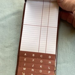 Vintage Address Book Heritage Tours Travel New Braunfels TX Founding Family Desc