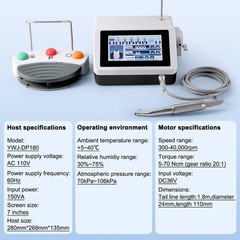 AZDENT Dental Implant Motor Surgical System 20:1 LED Contra Angle Touch Screen