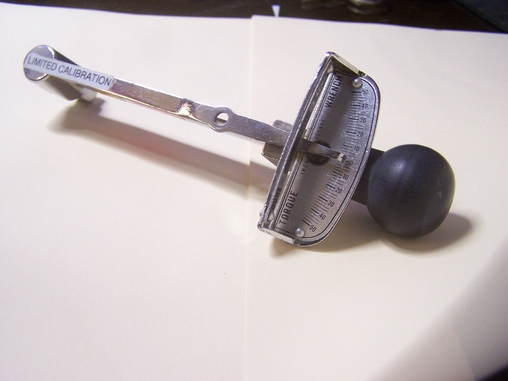 Sturtevant Model S50-1 Torque Wrench 50 Lbs in 3/8 Inch Pounds