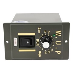 Worm Gear Reducer Motor with Speed Controller 1:50 Reduction 370W 27 r/min 65 NM