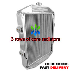 Aluminum Radiator For John Deere 1050 Compact Tractor OE# CH13963 & CH18416 3Row