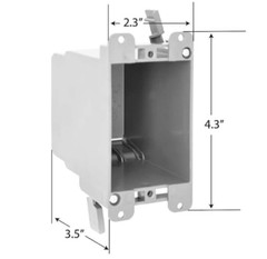 5 Feit Electric 1-Gang Old Work Electrical Outlet Boxes 20 cu. in. – 228-22-06