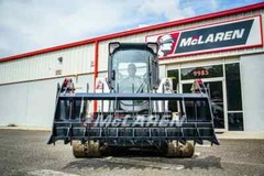 Rock Rake Root Grapple Attachment for Gehl Skid Steer 84″ Wide Heavy Duty