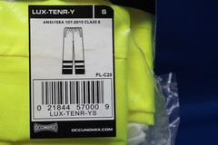 OccuNomix Hi-Viz Workwear Dual Stripe Size Small Safety Pants LUX-TENR-Y PL-C20