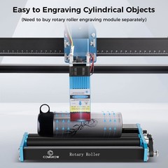 Not-Checking 5W LD+FAC=40W Comgrow Z1 Desktop Compressed Laser Cutter Engraving