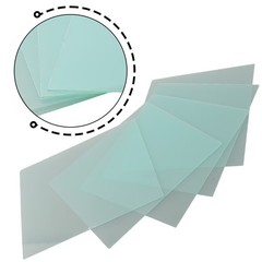 Antispatter Lens Protective Film Pack of 5 High Transparency PC Material