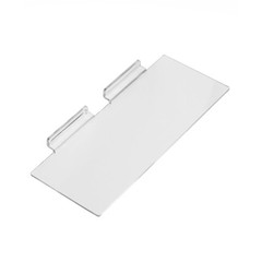 Dazzling Displays 3-Pack of 4″ x 10″ Slatwall Shelves