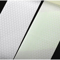 Reflective Safety Warning Tape Self Adhesive Car Warning Strip Roll
