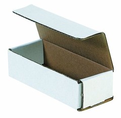 White Corrugated Boxes 5x3x2, 4x4x4, 5x4x2, 6x4x2, 6x4x3, 6x4x4, 6x6x6, 7x4x2
