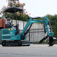 4,000 lbs Mini Excavator, EPA Certified USA KUBOTA Diesel Machine