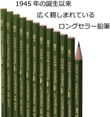 TOMBOW 51532 8900 Drawing Pencils, 2B, 12-Pack, Long Lasting Graphite Writing