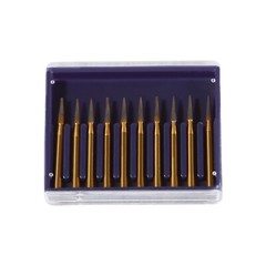 5 box Dental Trimming Finishing Gold Burs Carbide FG 7901 High Speed Handpiece u