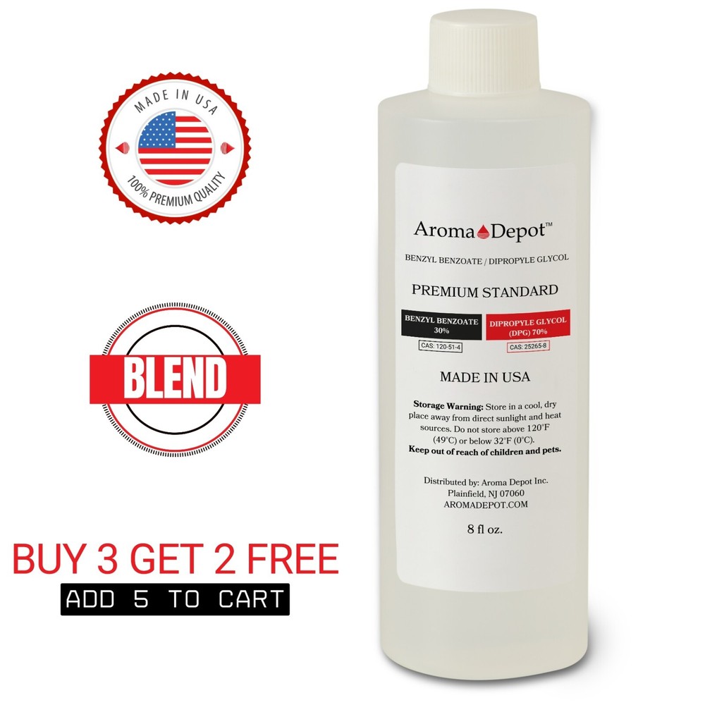 8 oz. – 70/30 DPG & Benzyl Benzoate Blend Dipropylene Glycol Aromatic Compound