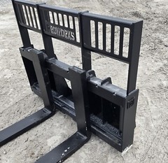 Pro Works 72″ Long 8,000 Pound Class III Pallet Forks Skid Steer Attachment