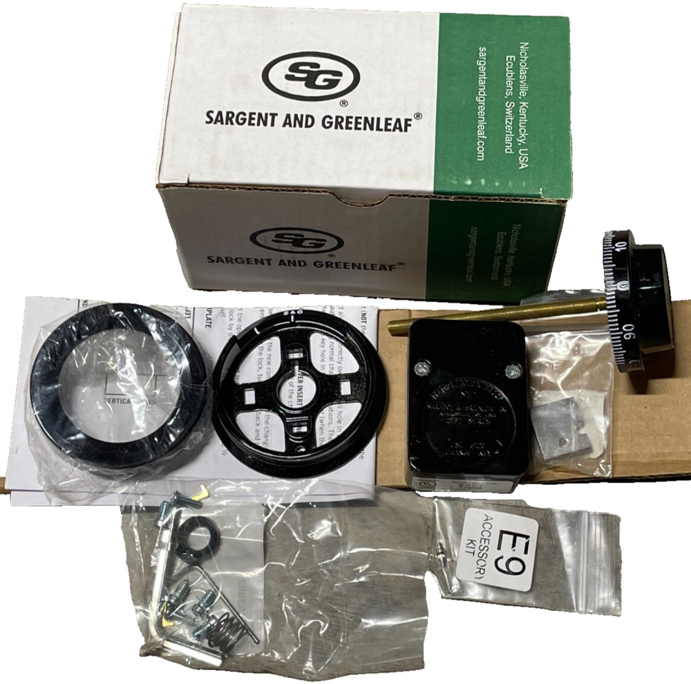 Sargent & Greenleaf Manipulation Resistant Combination Safe Lock S&G 2937-200
