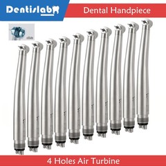10PCS Dental High Speed Handpiece 4 Holes Air Turbine for NSK PANA MAX Style