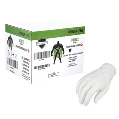 Powder-Free Medical Exam Vinyl Disposable Gloves – Clear, 5 MIL X-Large 1000 Pcs