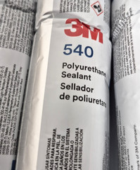 3M 540 Polyurethane Sealant 20 Oz Sausage Pack Black Polyurethane Base Lot of 12