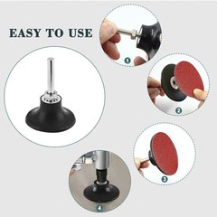 Litoexpe 2 Inch Quick Change Disc Pad Holder 2-Pack for Polishing