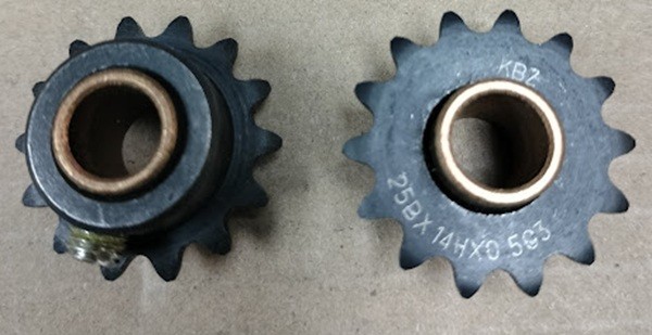 ROUNDUP IDLER SPROCKET 25BX14HX0.503 #2150295