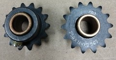 ROUNDUP IDLER SPROCKET 25BX14HX0.503 #2150295