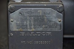 Baldor VM7002A Explosion Proof Motor 1/3 HP 1725 RPM 56C 208-230/460V 3PH 60HZ