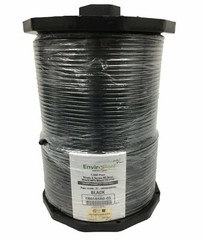 Perfect Vision Enviroreel, 1kft 6 series SC Dual Shield 60% Black FR-PVC 18AWG