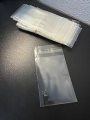 500 Small Sealable Poly Clear Storage Baggies Jeweler bags Accessory Baggies