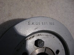 Used 5.42 x 2B – SDS Pulley Sheave 2 Groove with 1.375″ / 1-3/8″ Bore 5.750 O.D.