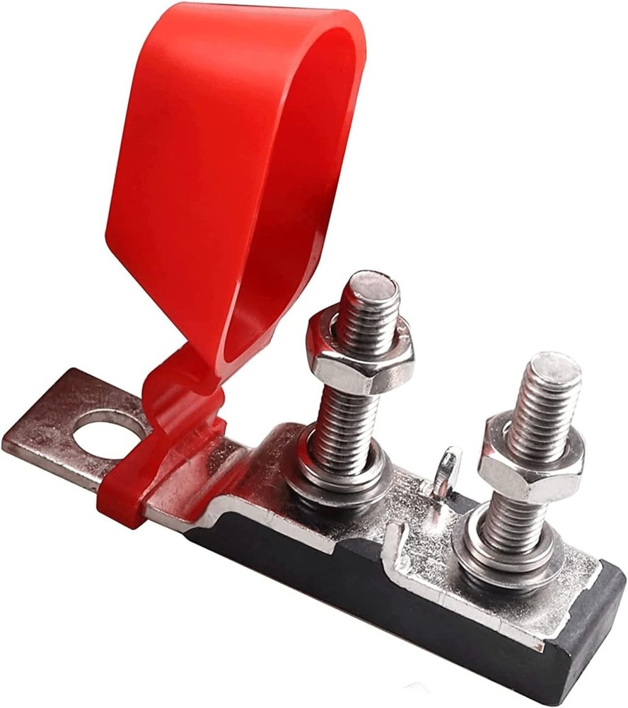 Maximum 58V DC MRBF Double Terminal Fuse Block Double Stud Fuse Holder IP66